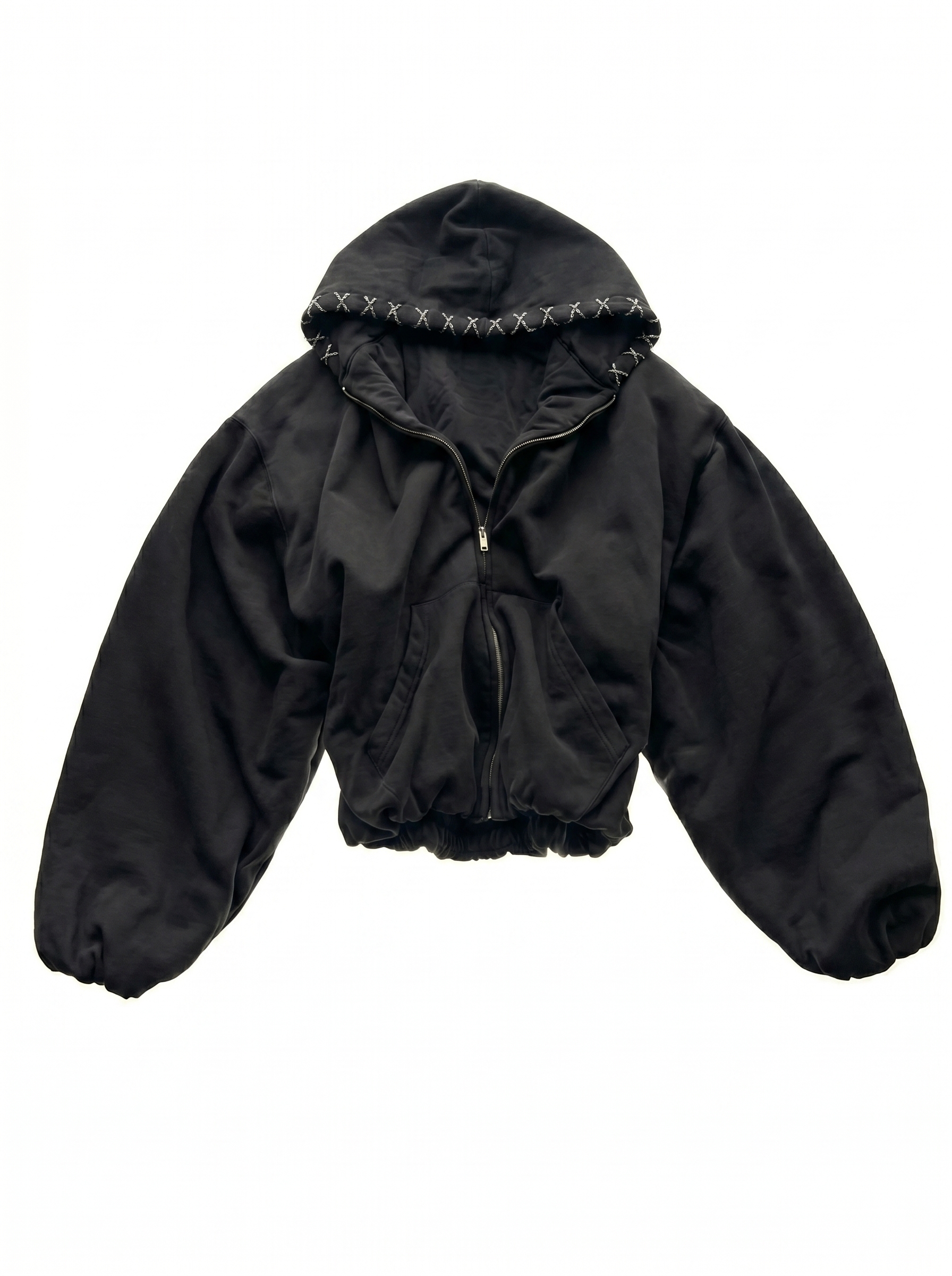 hoodie with chains